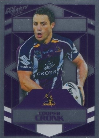 NRL - 2012 Select Dynasty - Parallel Silver #SP079 - Cooper Cronk - Melbourne Storm