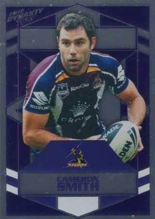NRL - 2012 Select Dynasty - Parallel Silver #SP087 - Cameron Smith - Melbourne Storm