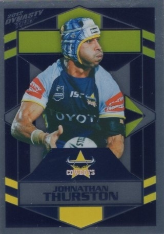 NRL - 2012 Select Dynasty - Parallel Silver #SP111 - Johnathan Thurston - North Queensland Cowboys
