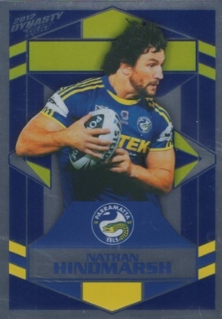 NRL - 2012 Select Dynasty - Parallel Silver #SP115 - Nathan Hindmarsh - Parramatta Eels