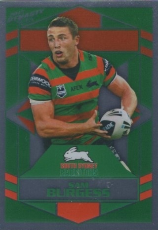 NRL - 2012 Select Dynasty - Parallel Silver #SP150 - Sam Burgess - South Sydney Rabbitohs