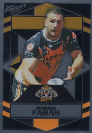 NRL - 2012 Select Dynasty - Parallel Silver #SP187 - Robbie Farah - Wests Tigers