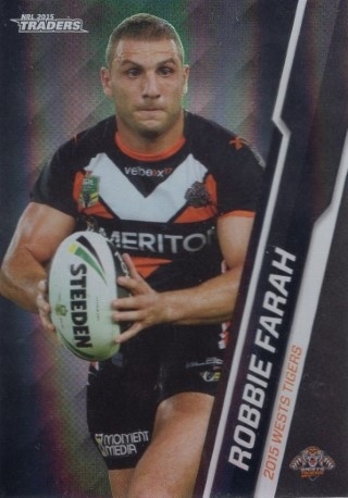 NRL - 2015 Traders - Parallel Special Black #PS137 - Robbie Farah - Wests Tigers