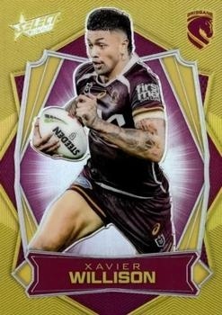 NRL - 2026 Select League Heroes - Brisbane Broncos - Luminous Gold Back SN725 (select from list)