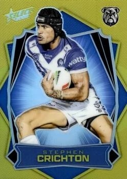 NRL - 2026 Select League Heroes - Canterbury Bulldogs - Luminous Gold Back SN725 (select from list)