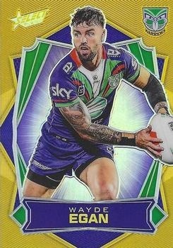 NRL - 2026 Select League Heroes - Warriors New Zealand - Luminous Gold Back SN725 (select from list)