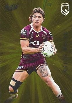 NRL - 2026 Select Best & Less - Gold #GP01 - Reece Walsh - Brisbane Broncos