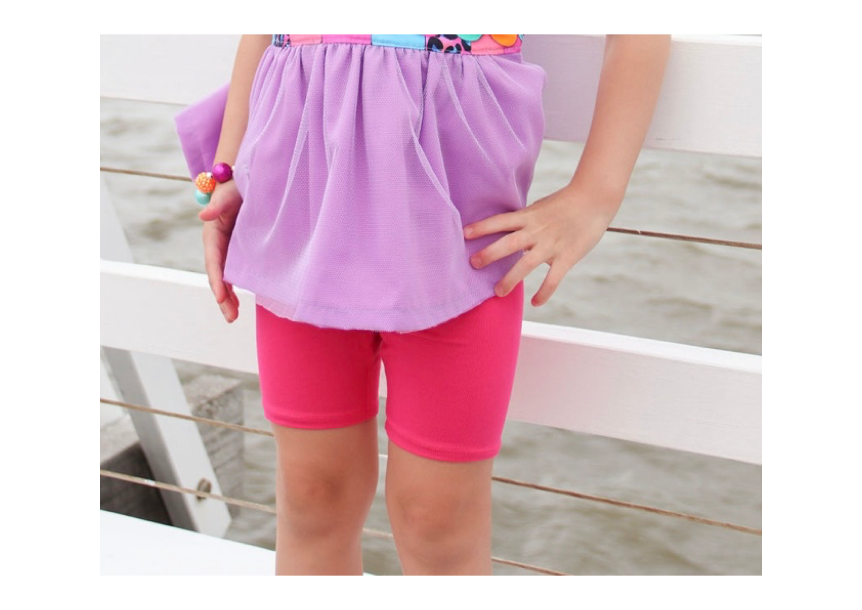 Hot Pink Bike Shorts