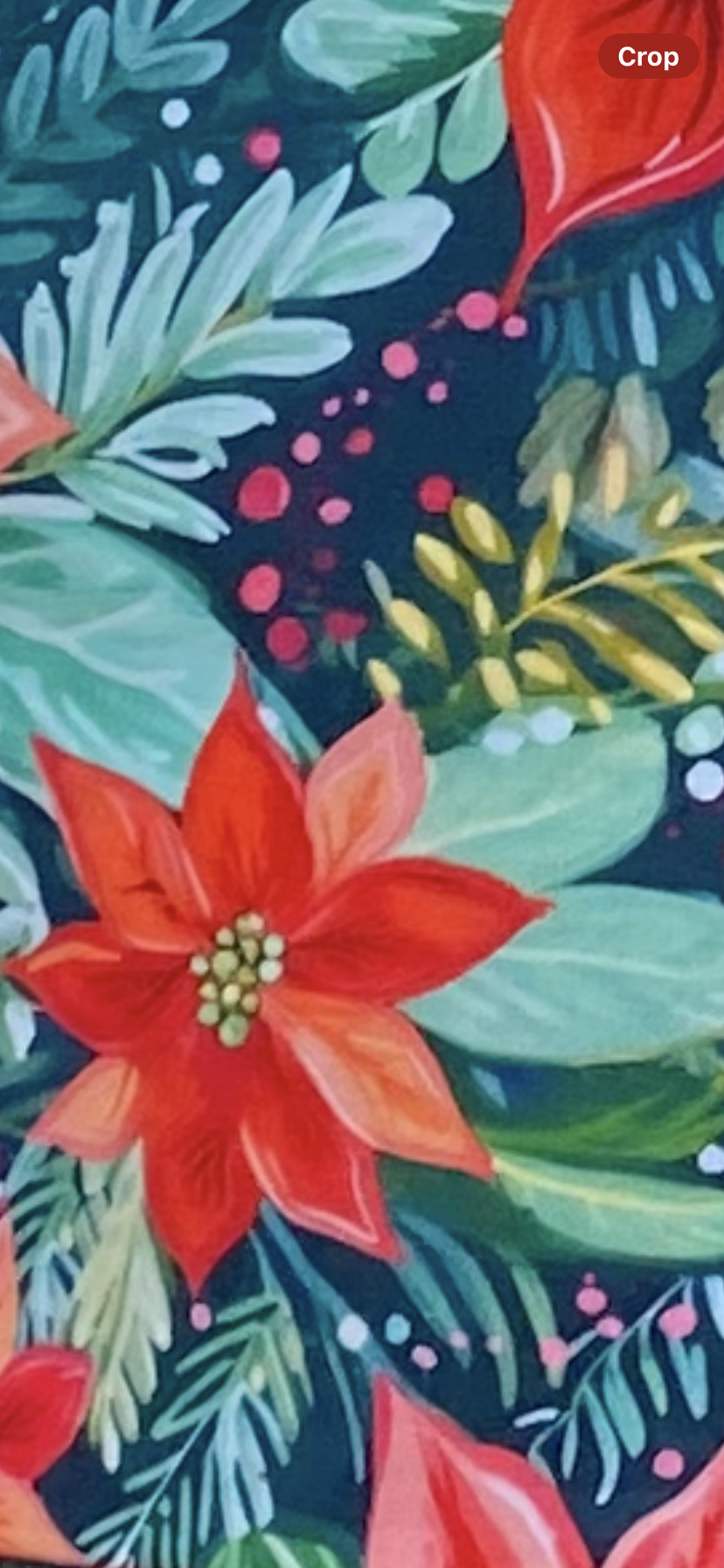 Festive Cheer Floral Skirt