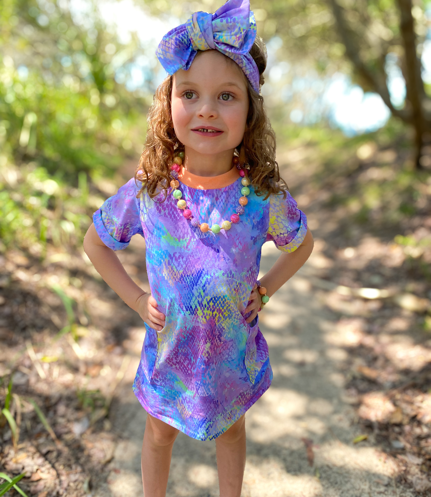 Springtime Serpent Dress