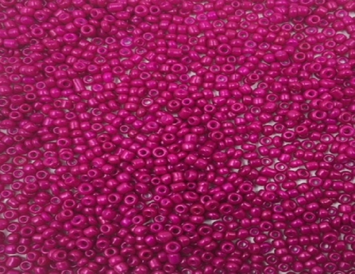 Seed Beads - Fuchsia - Opaque - 2mm - 20g