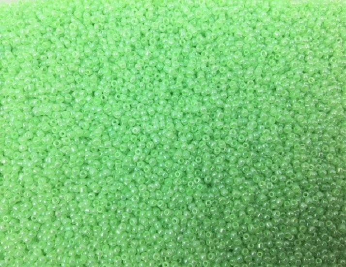 Seed Beads - Mint Green - 2mm - 20g