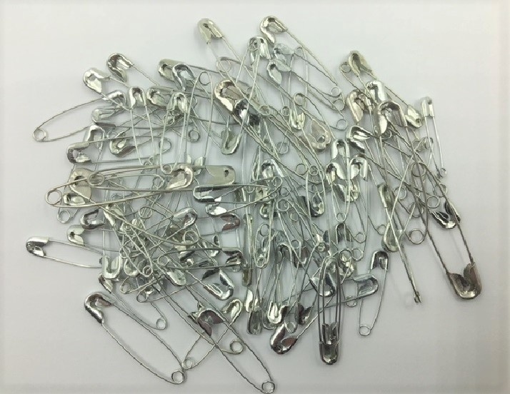 Safety Pins - Assorted - 100 Pieces