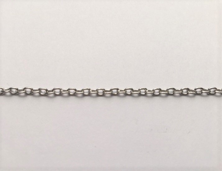 CG-S-01 - Metal Chain - Silver - 1 Metre - 4mm x 3mm