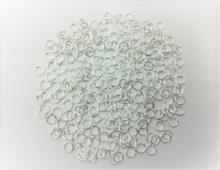 Jump Rings - 4mm - Bright Silver or Gold - 300 Pieces