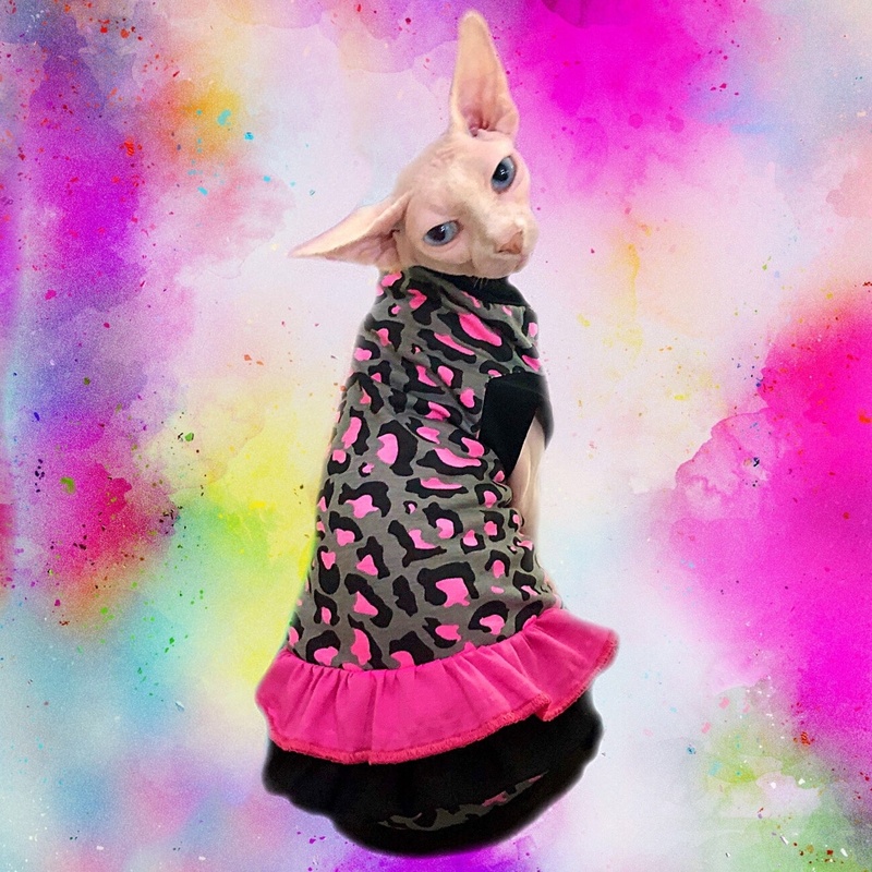 Cheeky Cheetah - Cat Dress