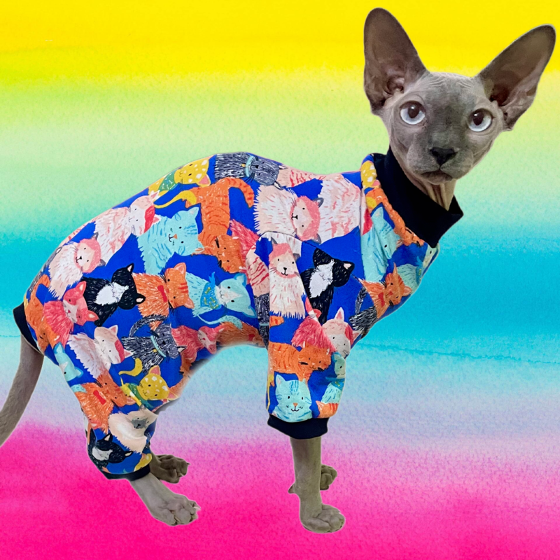 The Cat's Meow - Cat Romper