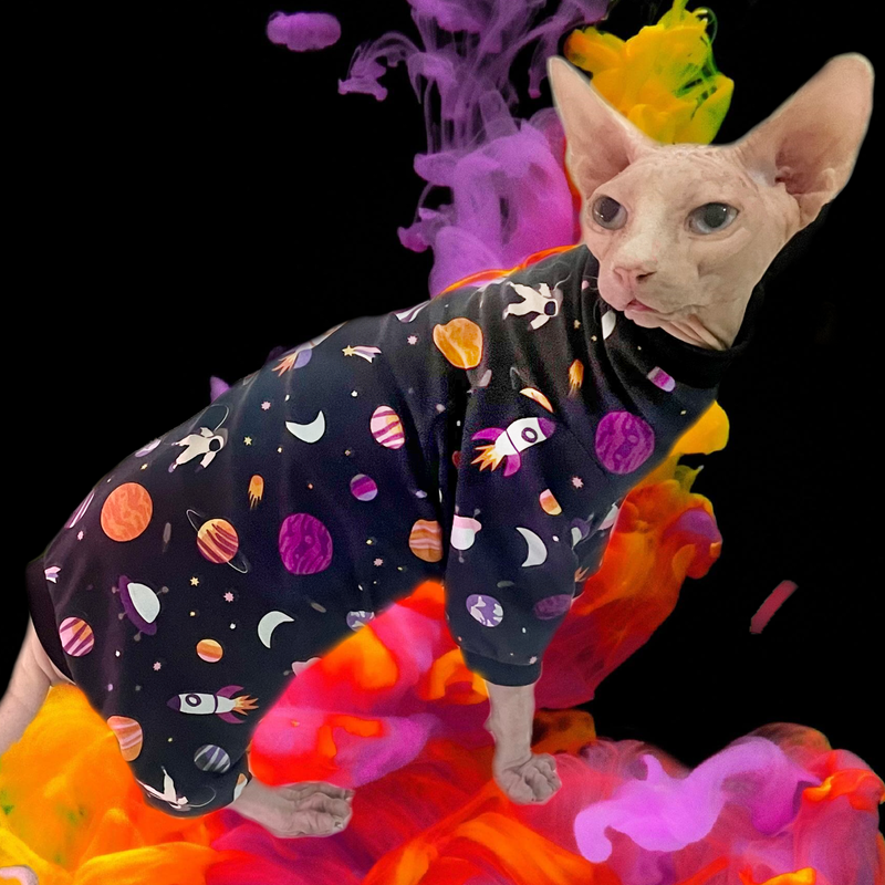 Intergalactic - Cat Romper