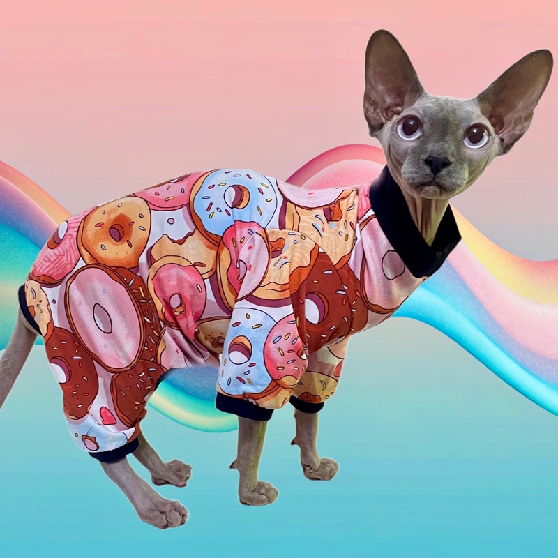 Donut Delight - Cat Romper