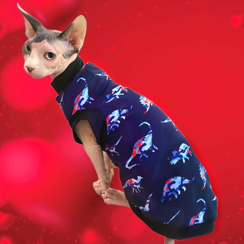 Dino Might - Cat Shirt