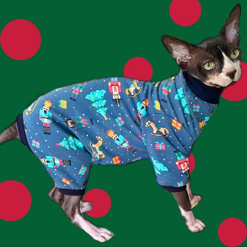 Sleigh All Day - Cat Romper