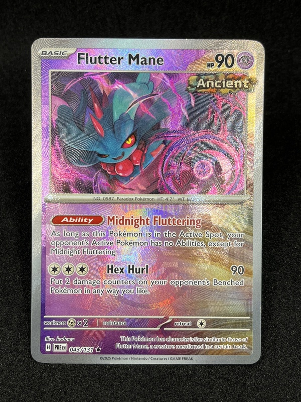 Flutter Mane 043/131 Pokeball Reverse Holo - Prismatic Evolutions
