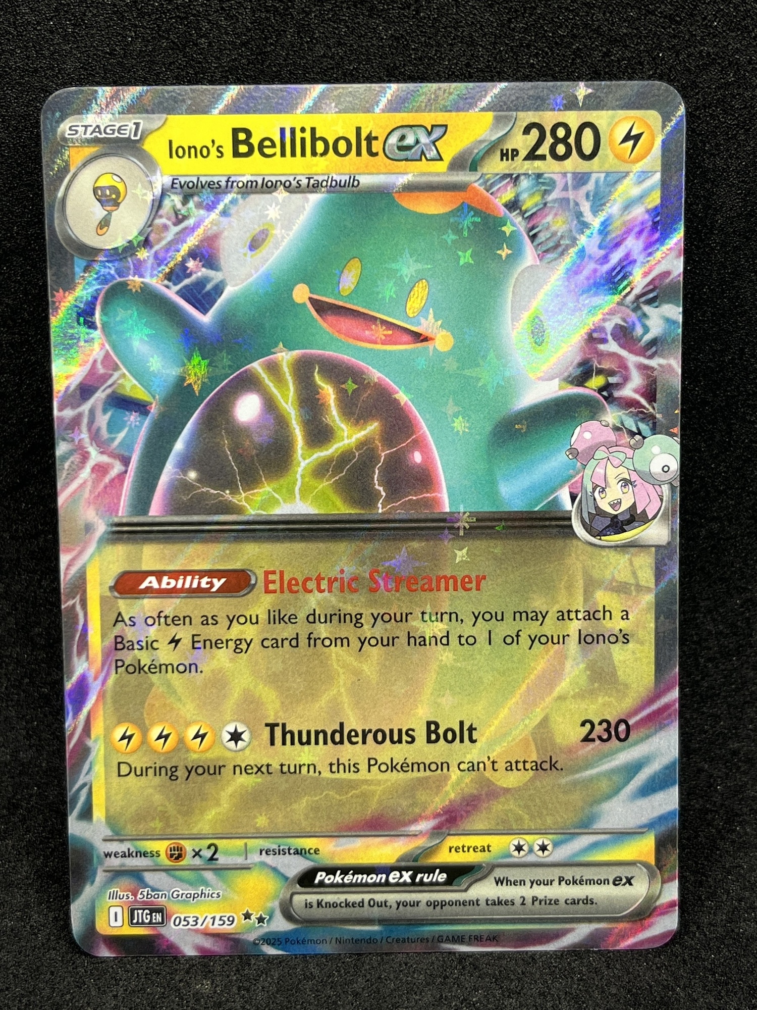 Ionos Bellibolt ex 053/159 Double Rare - Journey Together