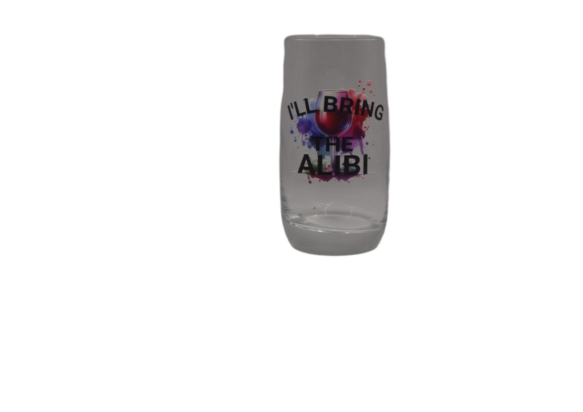 I'll Bring The Alibi Highball Glasses