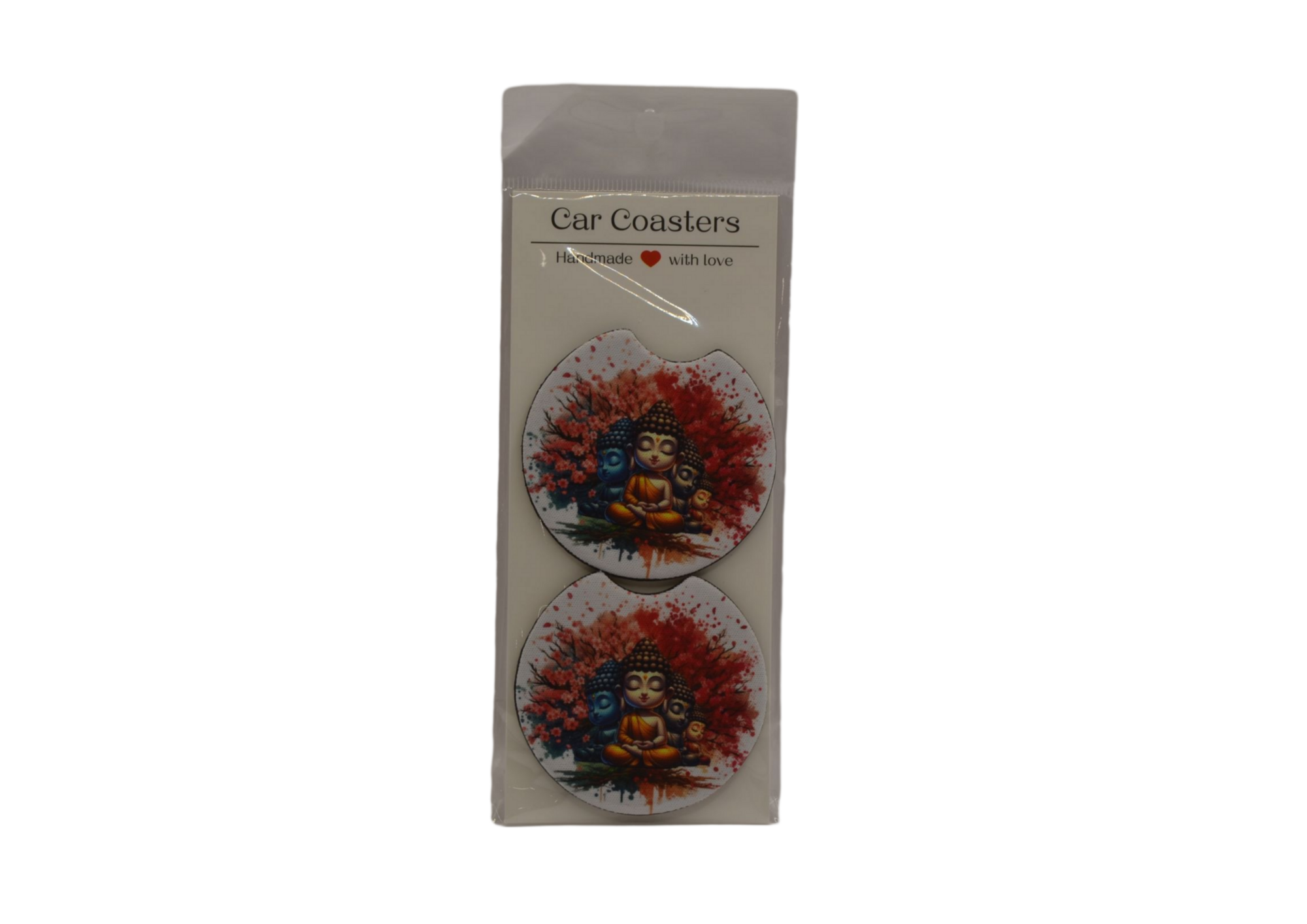 Buddha Image Car Coaster
