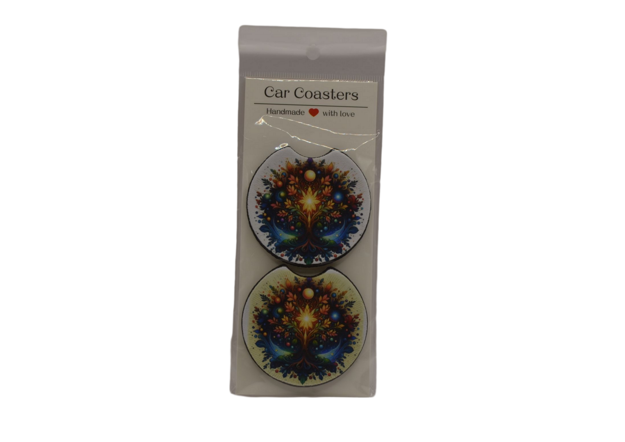 Plants Image Car Coaster