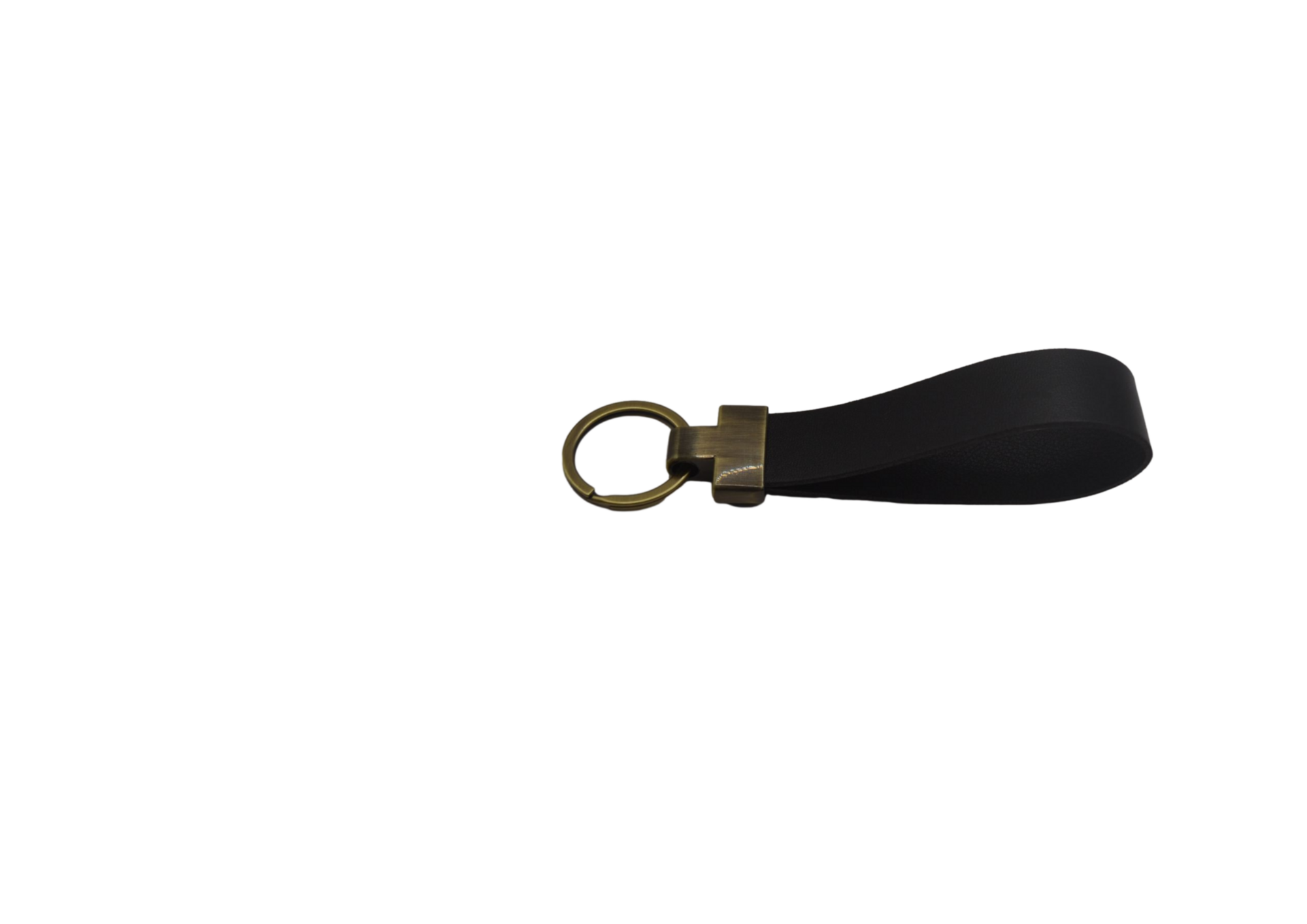 Small Black Keyring