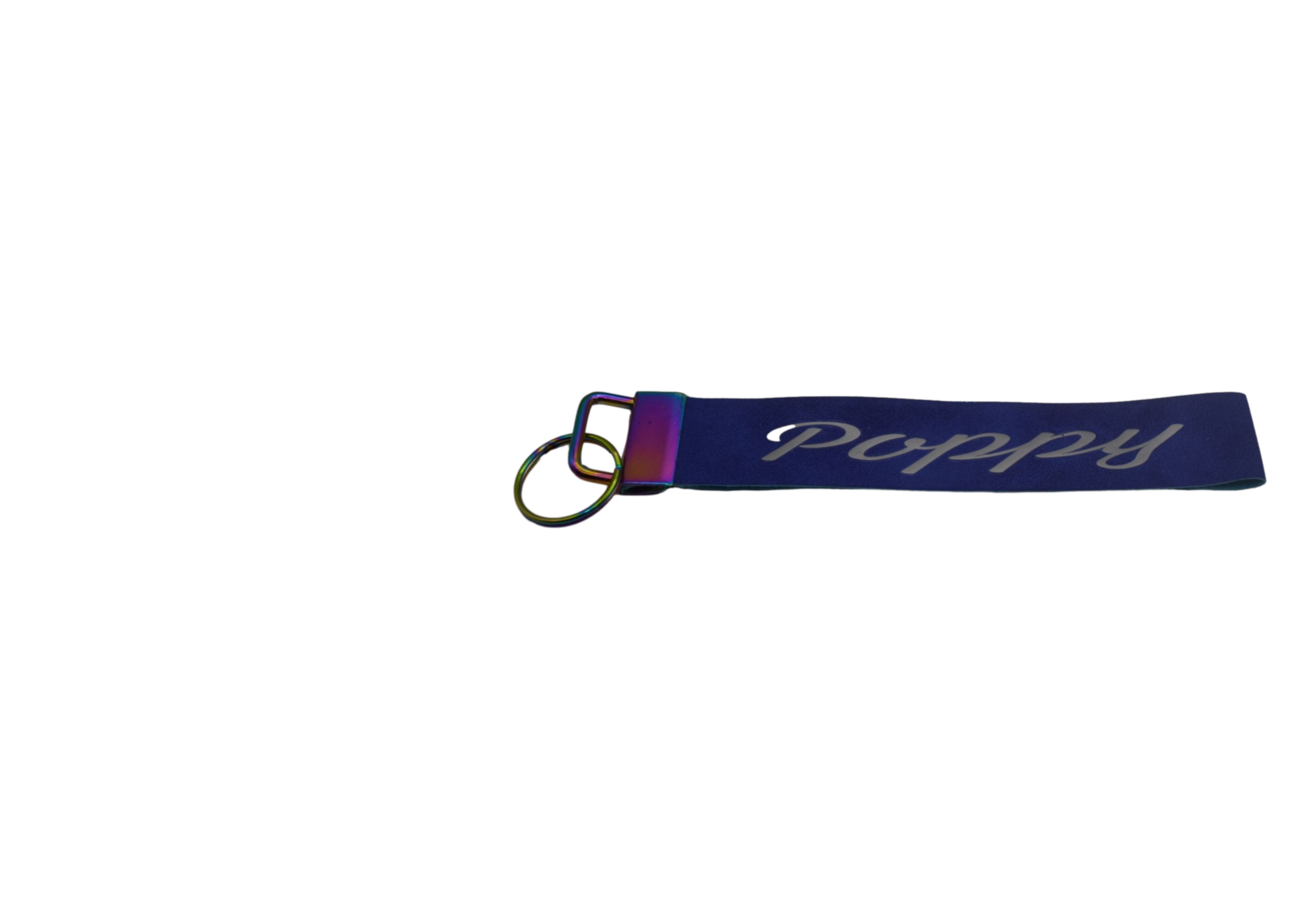 Blue Poppy Keyring