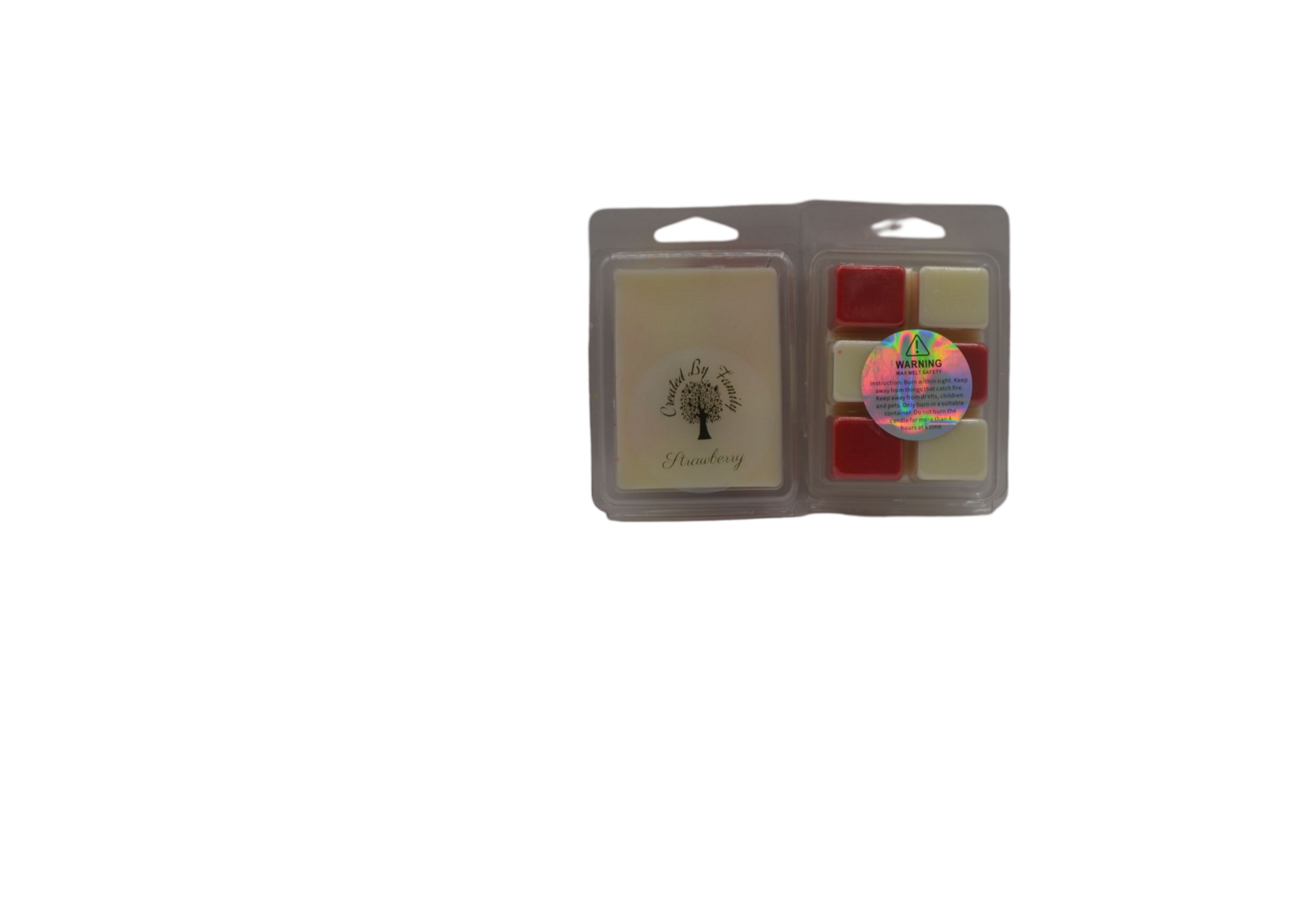 Strawberry Scented wax melts