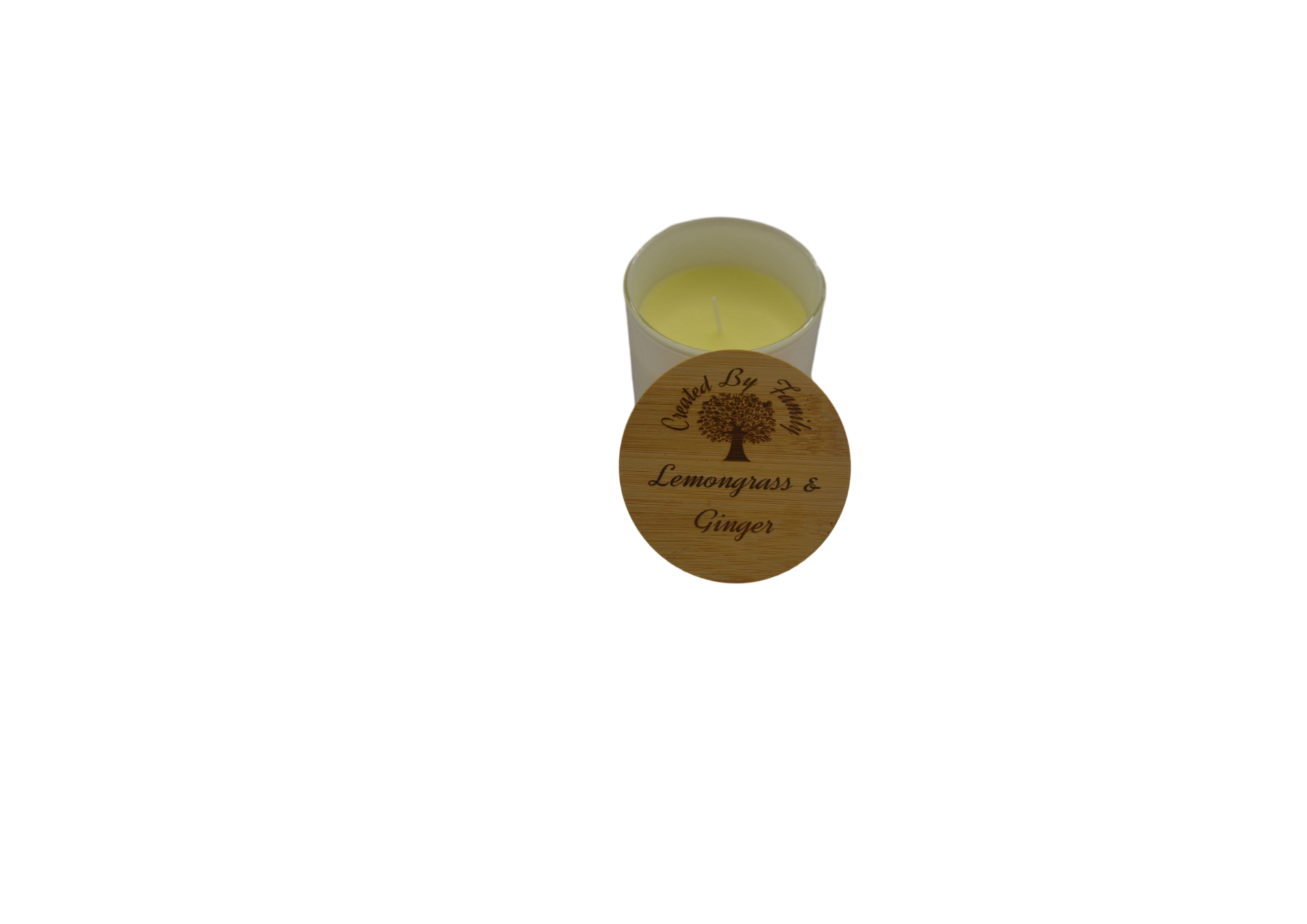 Lemongrass & Ginger Scented Candle