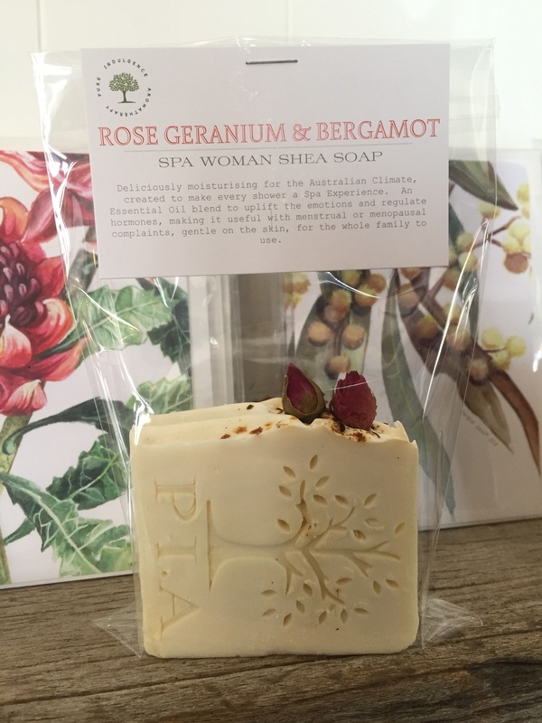 Rose Geranium & Bergamot SHEA SPA WOMAN