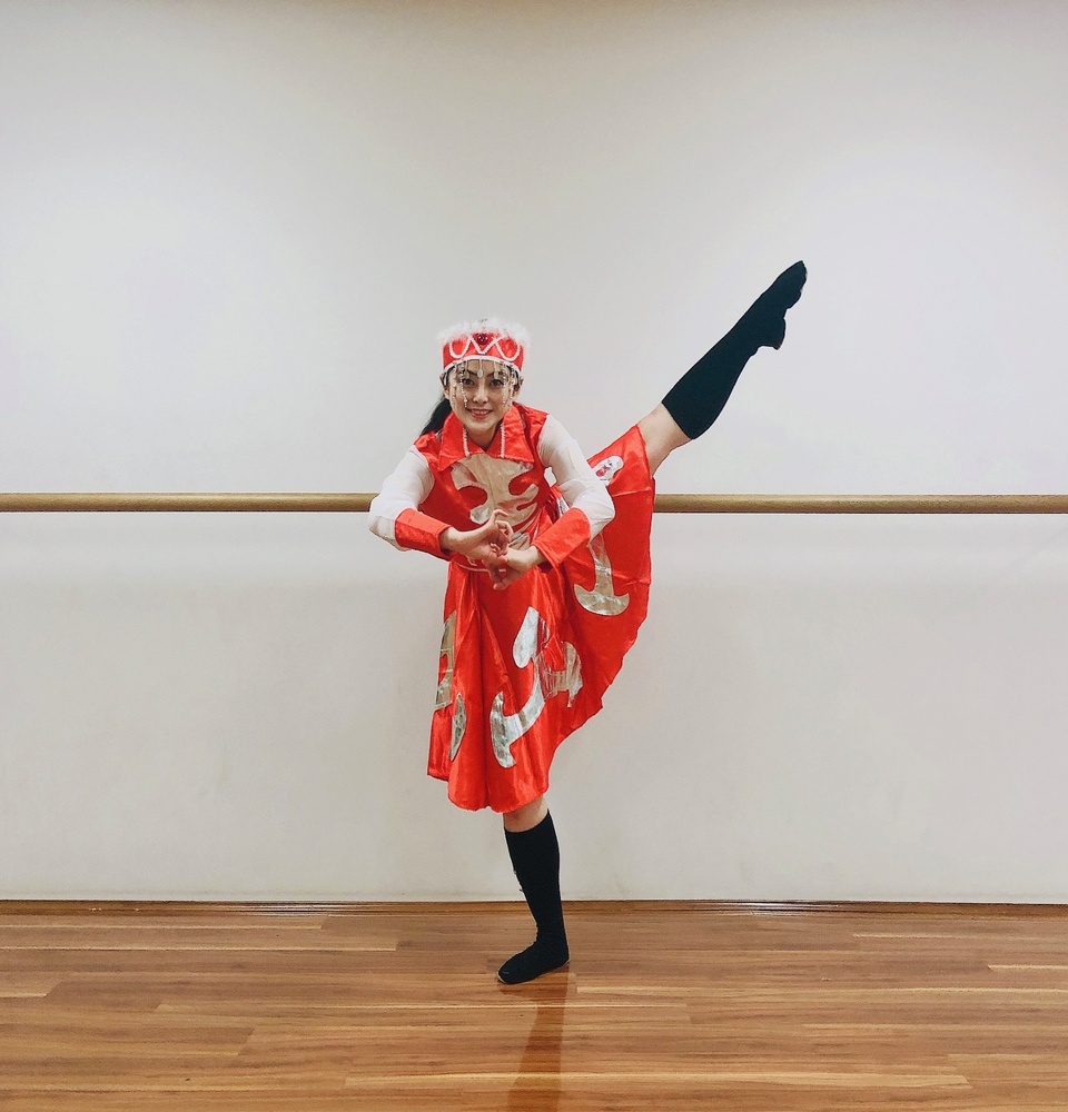 Chinese dance — adult student