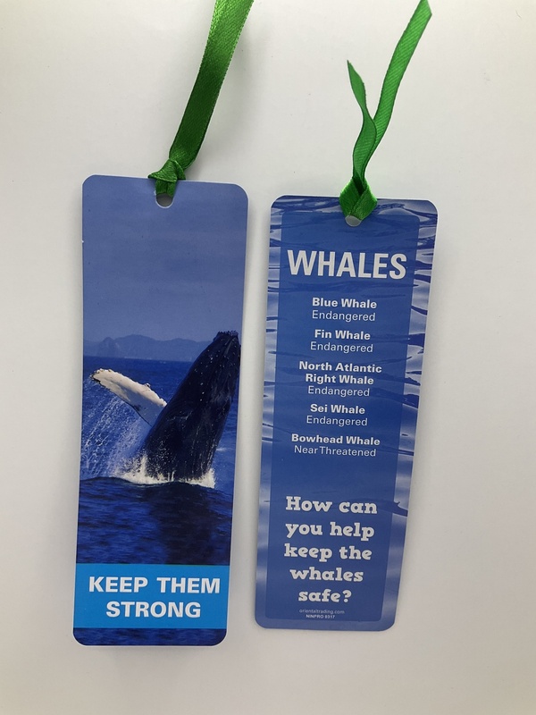 Whales Bookmark