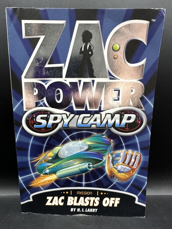 Zac Blasts Off - H. I. Larry (Zac Power Spy Camp # 1)