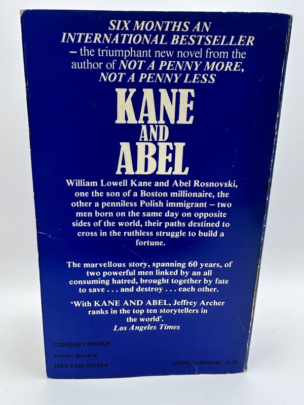 Kane and Abel Jeffrey Archer