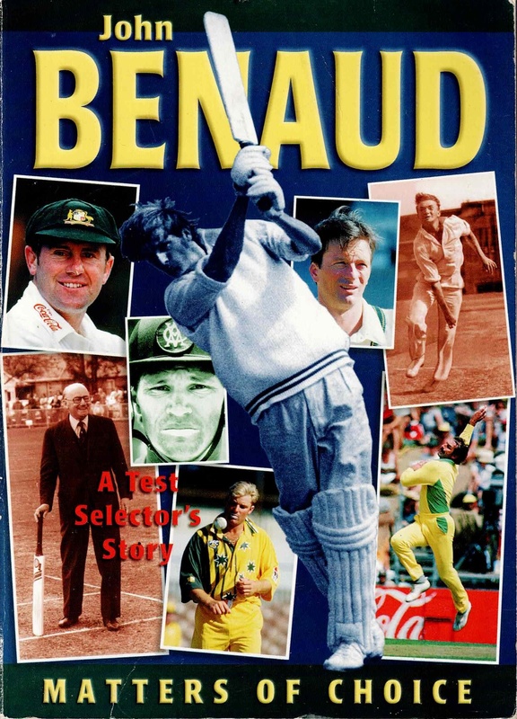 Matters of Choice - John Benaud