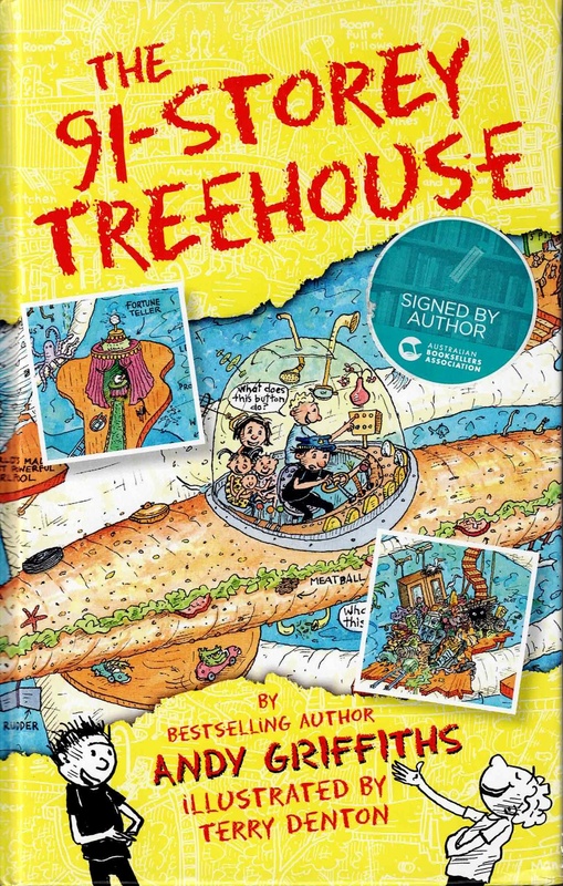 The 91-Storey Treehouse - Andy Griffiths & Terry Denton SIGNED