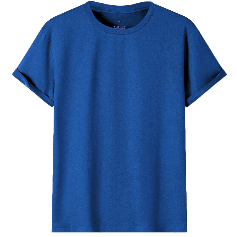 Plain T-Shirt 100% COTTON Basic Crew Neck Blank Tee