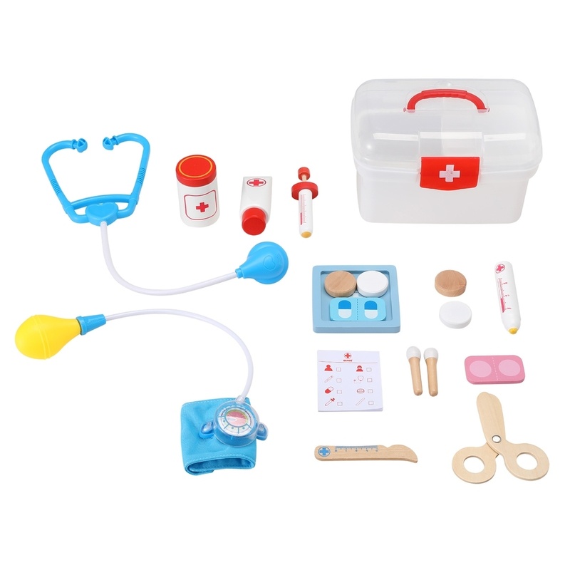 Keezi Kids Doctor Nurse Medical Case Pretend Play Set