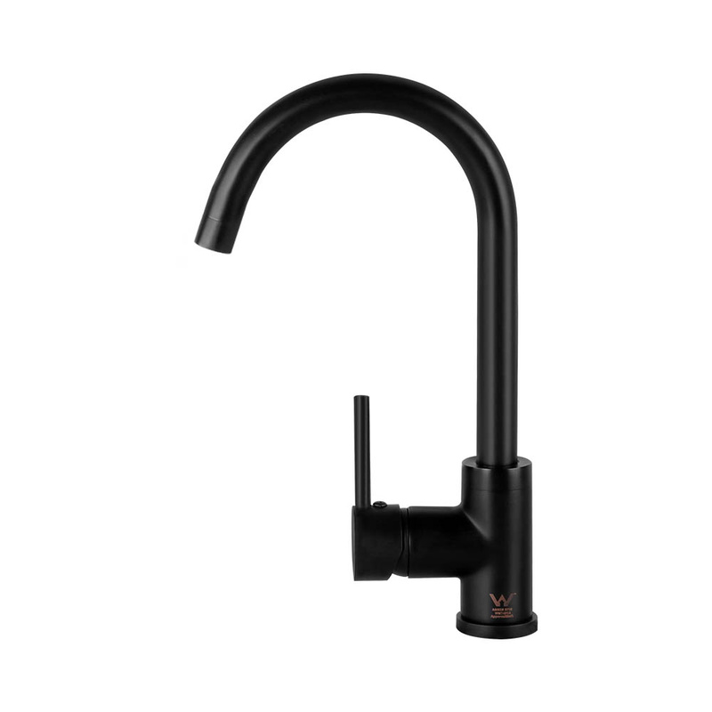 Cefito Kitchen Mixer Tap Mixer Round Sink Faucet Basin Laundry