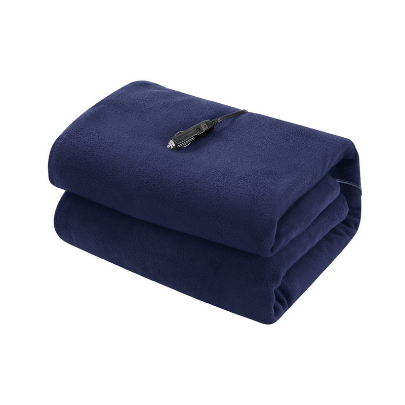 Giselle Electric Heated Blanket Car Truck Throw Rug Travel Camping 12V DC