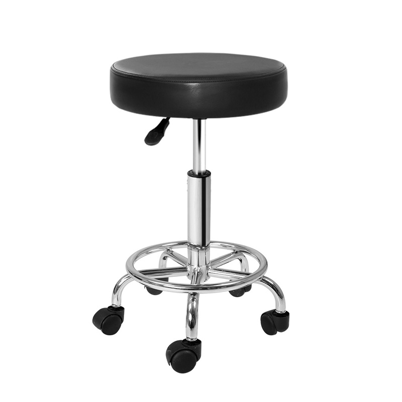 Artiss Salon Stool Round Swivel Chair