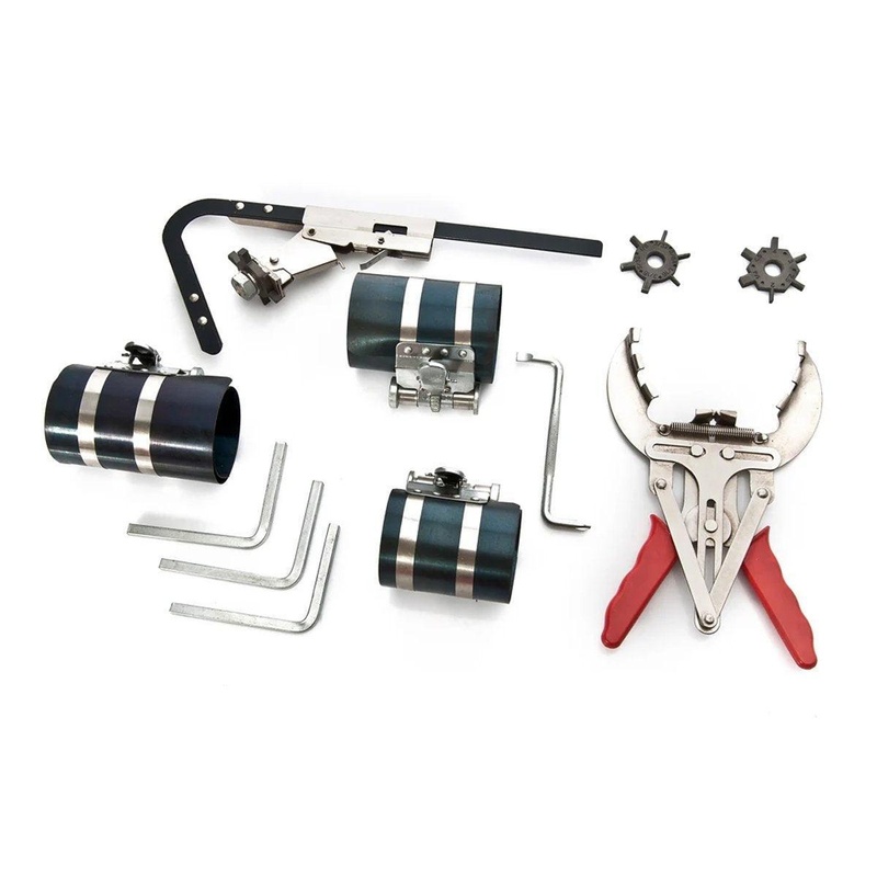 11 Pcs Auto Engine Piston Ring Service Tool Set Compressor Tools Kit for Car