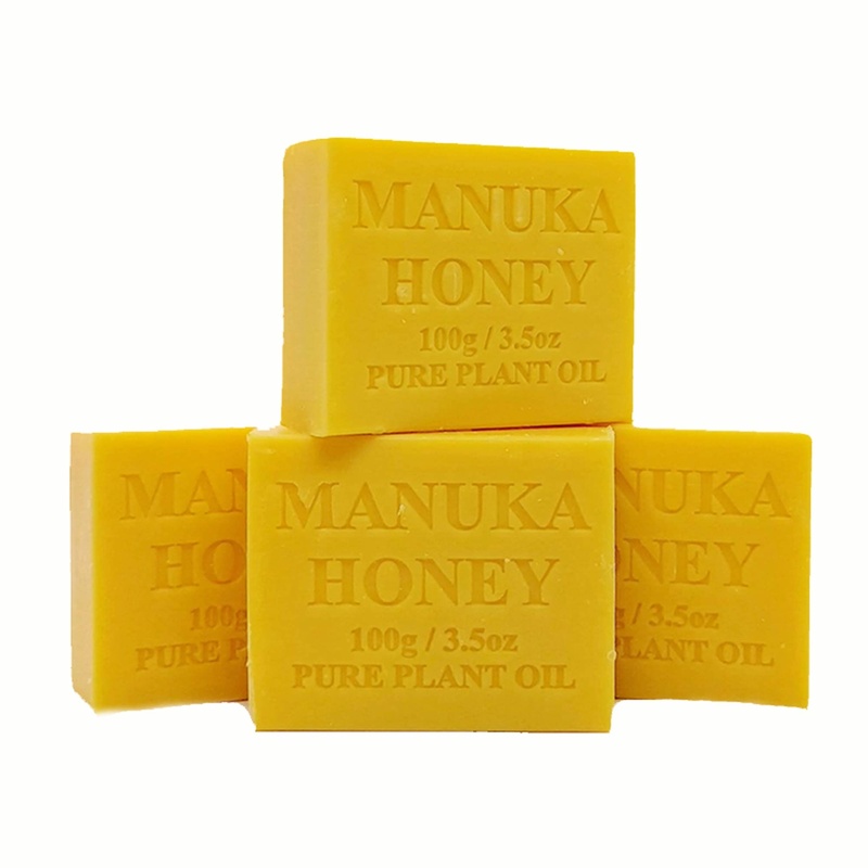 100g Plant Oil Soap Manuka Honey Scent Pure Vegetable Base Bar Australian