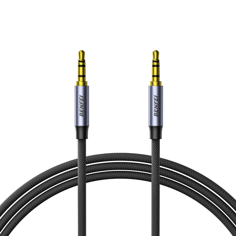 BENFEI 427GY 3.5mm TRRS Male to Male Audio Cable