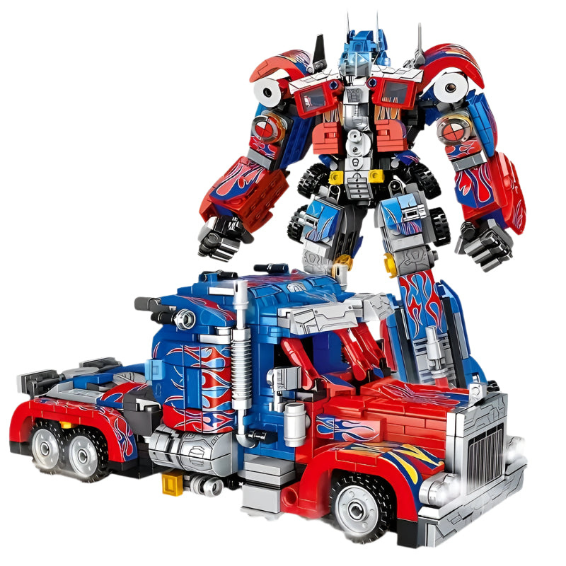 2-in-1 Transforming Car Building Kit